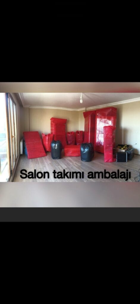 salon takımı ambalajı