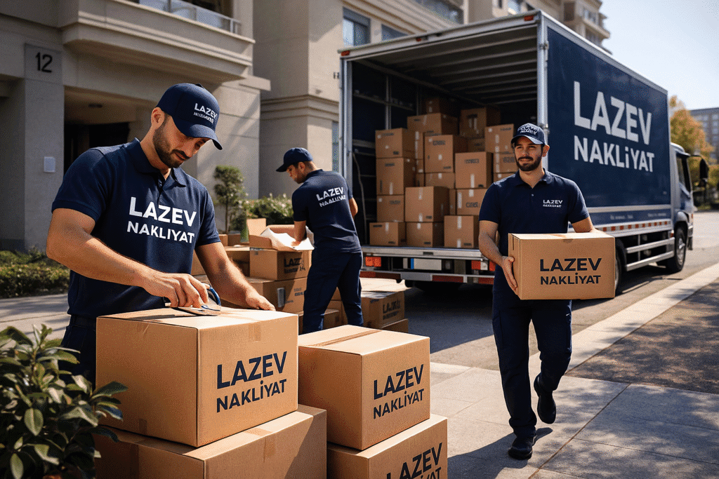 Şehir İçi Nakliyat hizmeti – Lazev Nakliyat profesyonel taşıma ekibi