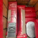 LAZEV NAKLİYAT aracında profesyonel şekilde paketlenmiş ev eşyaları