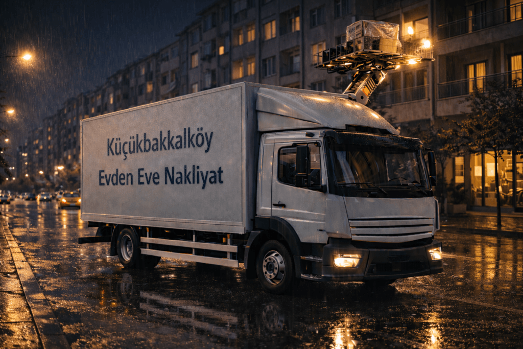Küçükbakkalköy Evden Eve Nakliyat – LaZev Nakliyat Küçükbakkalköy evden eve nakliyat hizmeti sunan LaZev Nakliyat asansörlü taşıma kamyonu