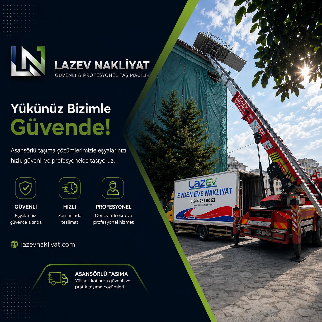 Güvenilir Evden Eve Nakliyat Hizmeti